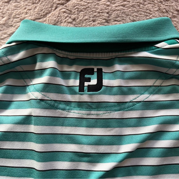 FootJoy Striped Golf Polo Men’s Size XL - Picture 11 of 13